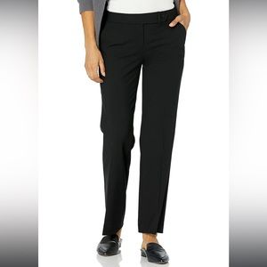 Calvin Klein Women's Petite Classic-Fit Pant in Black, Size 8P